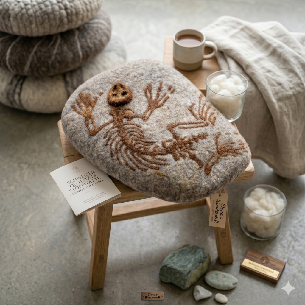 Filzkissen Fossil 03